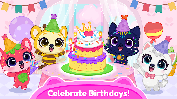 Cute Pet Care & Dress up Games screenshot