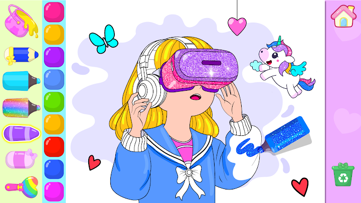 Princess Coloring Magic screenshot