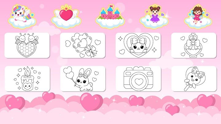 Princess Coloring Magic screenshot