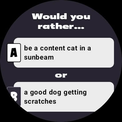 Would You Rather? screenshot